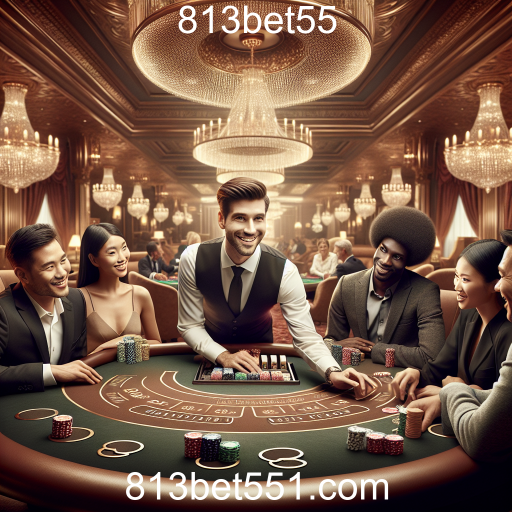 A Emoção dos Jogos com Live Dealers no 813bet55
